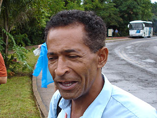 Eddy, de begeleider in Iguazu