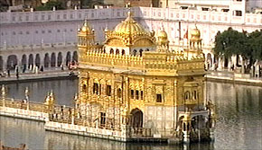 The Golden Temple at Amritsar